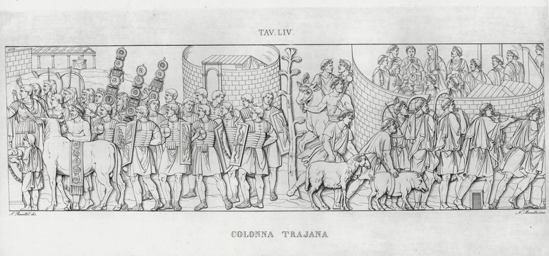 La Colonna Trajana, Trajan