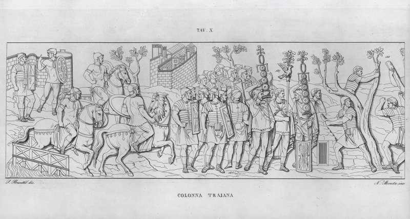 La Colonna Trajana, Trajan