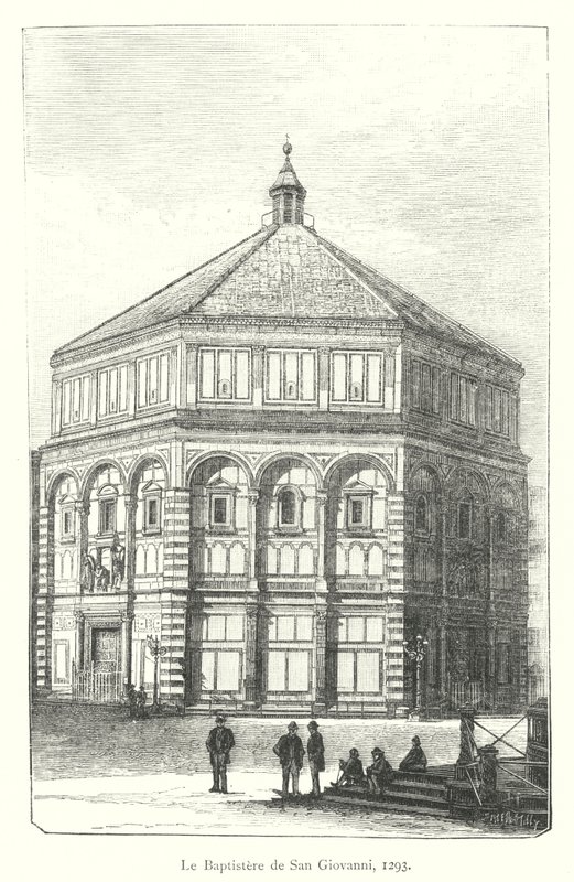Le Baptistere de San Giovanni de Italian School