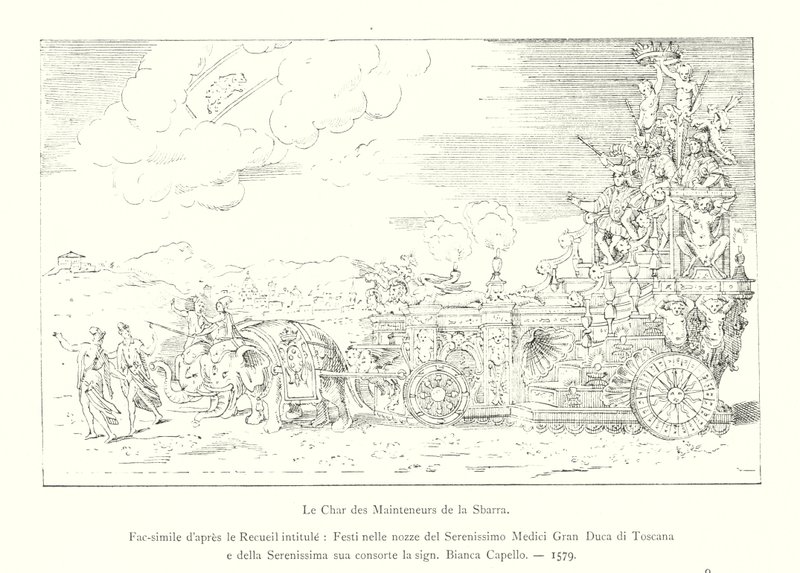 Le Char des Mainteneurs de la Sbarra, Fac-simile d