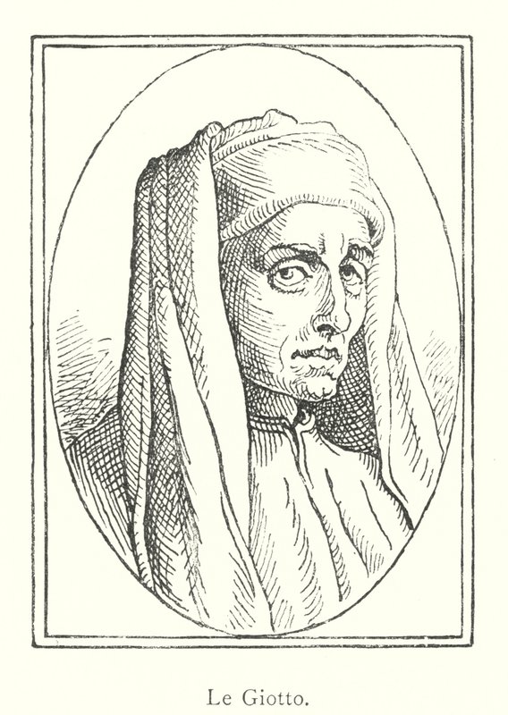 Le Giotto (gravura) de Italian School