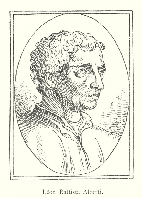 Leon Battista Alberti (gravura) de Italian School