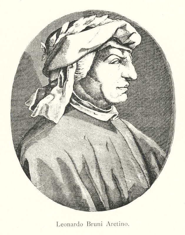 Leonardo Bruni Aretino (gravura) de Italian School