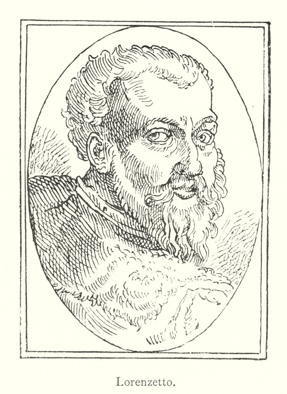 Lorenzetto (gravura) de Italian School