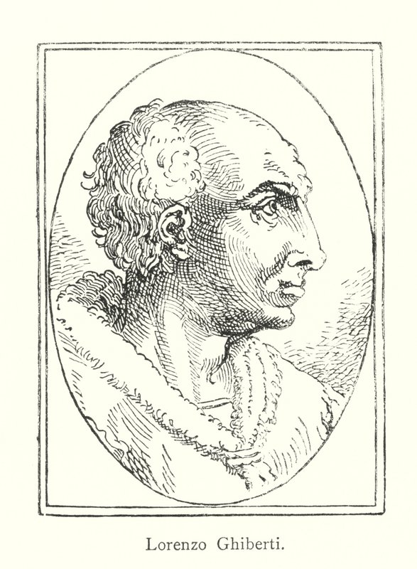 Lorenzo Ghiberti (gravura) de Italian School