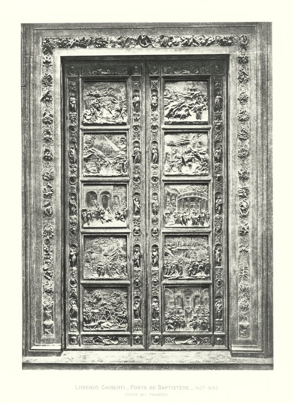 Lorenzo Ghiberti, Porta do Baptistério de Italian School