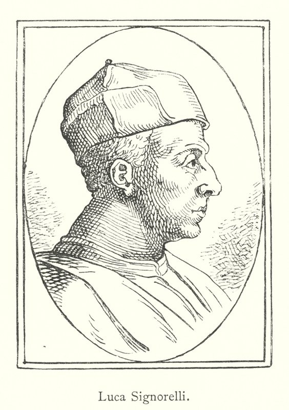 Luca Signorelli (gravura) de Italian School