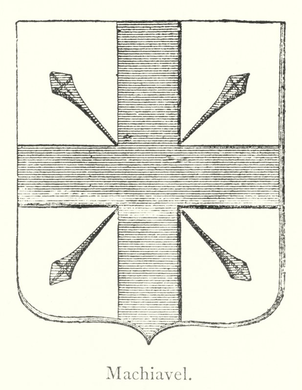 Machiavelli (gravura) de Italian School