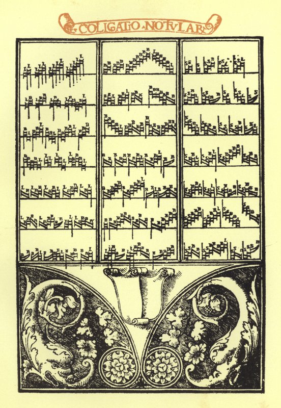 Página do Thoscanello da Música de Petro Fiorentino de Italian School