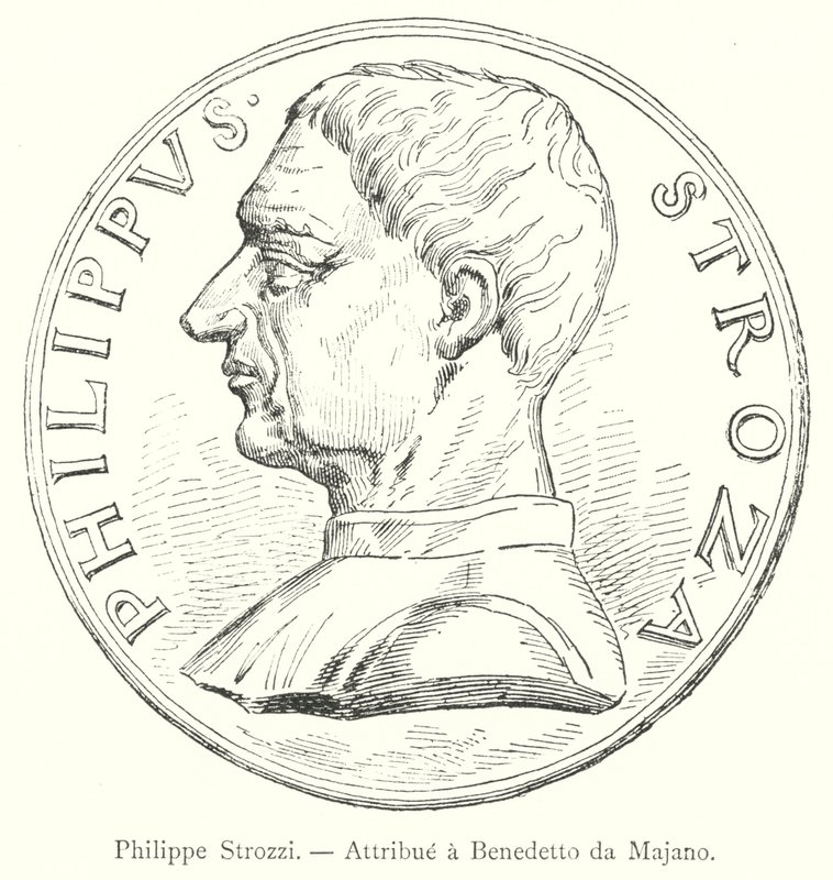 Philippe Strozzi, Attribue a Benedetto da Majano (gravura) de Italian School