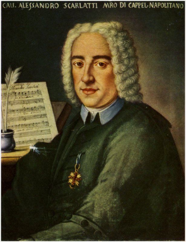 Retrato de Alessandro Scarlatti de Italian School