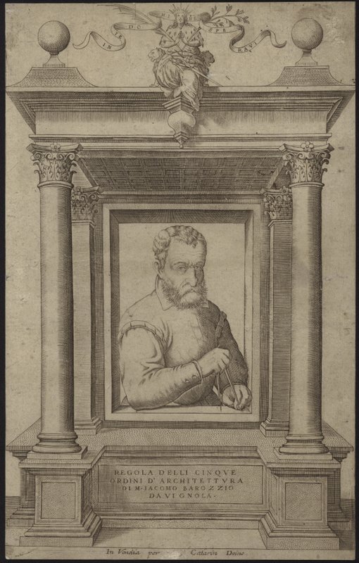 Retrato de Giacomo Barozzi da Vignola de Italian School