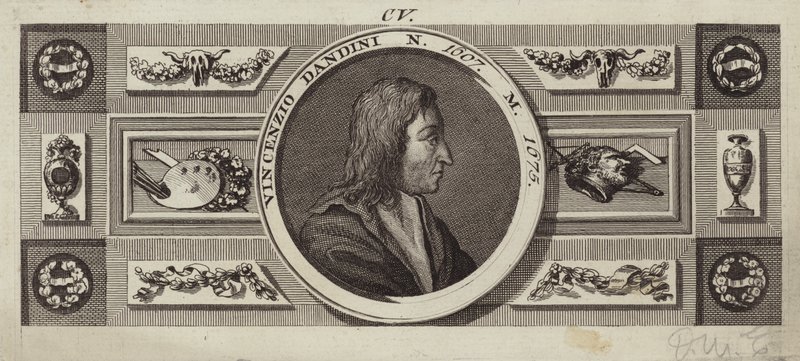 Retrato de Vincenzo Dandini de Italian School