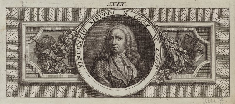 Retrato de Vincenzo Meucci de Italian School