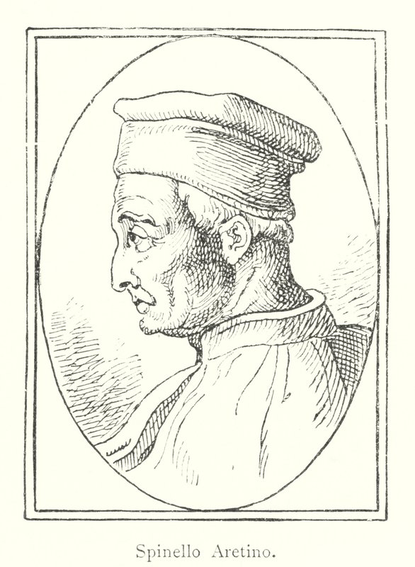 Spinello Aretino (gravura) de Italian School