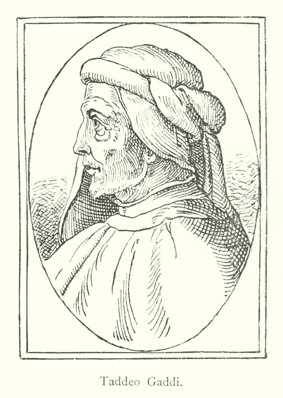 Taddeo Gaddi (gravura) de Italian School