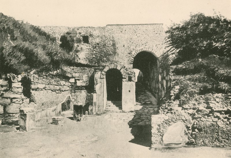O Portão Marinho como é (gravura) de Italian School