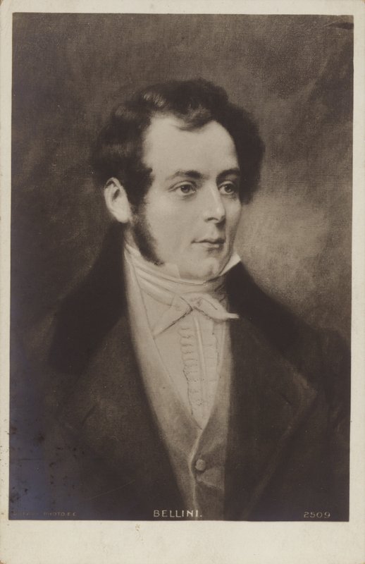 Vincenzo Bellini, compositor de ópera italiana (1801-1835) de Italian School