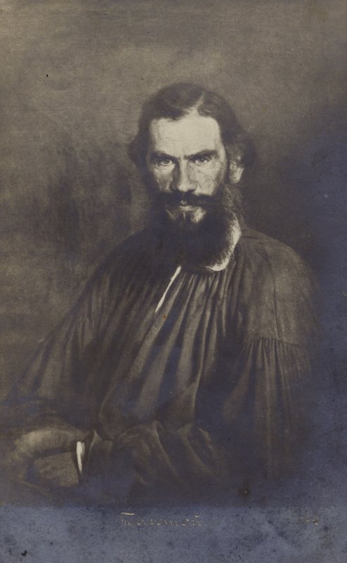 Leo Tolstoy, romancista russo de Ivan Nikolaevich Kramskoy