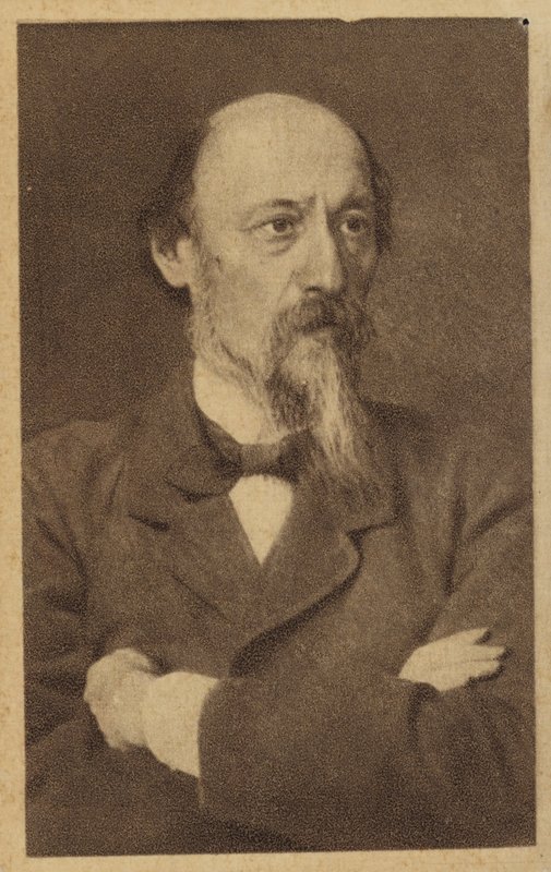 Nikolay Nekrasov, poeta russo de Ivan Nikolaevich Kramskoy