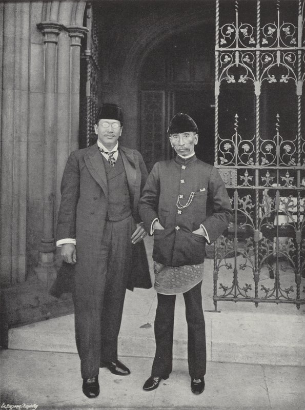 O Sultão de Perak de J. Benjamin Stone