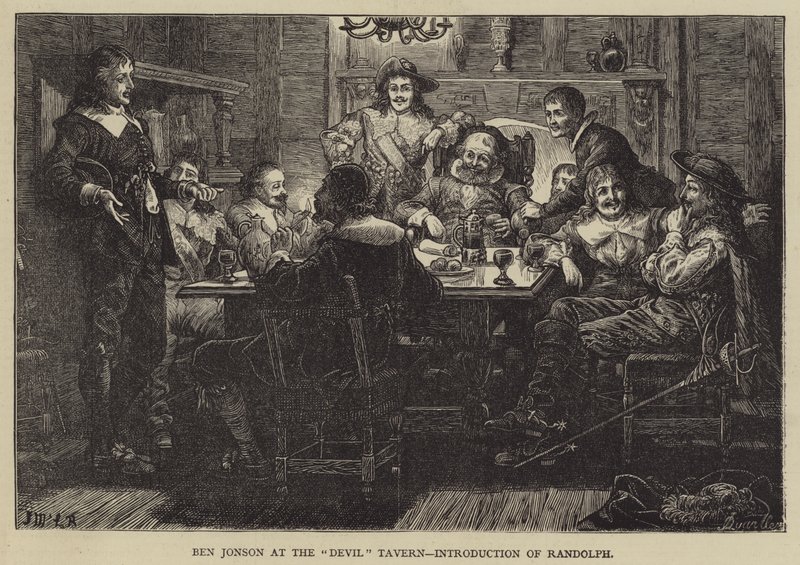 Ben Jonson na taberna do diabo, introdução de Randolph de J.M.L. Ralston