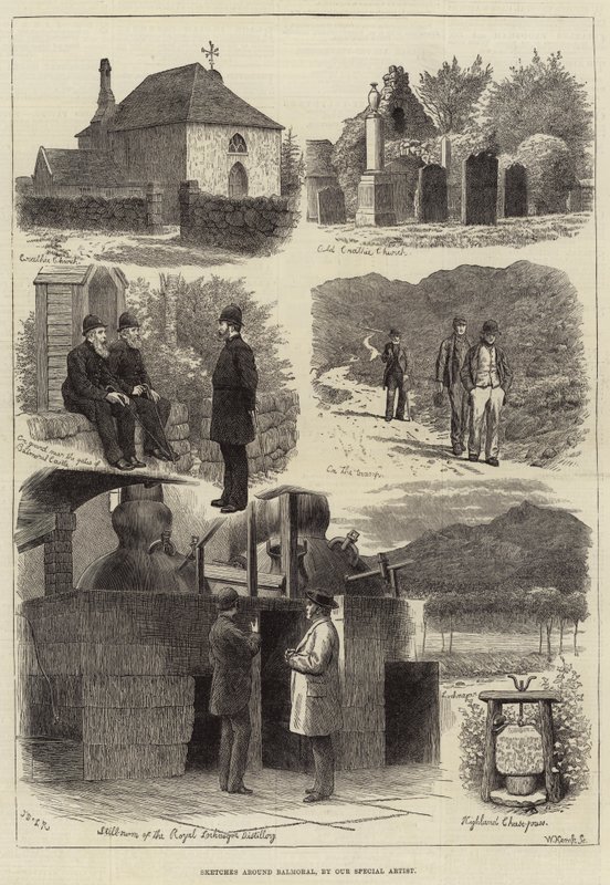 Esboços ao redor de Balmoral de J.M.L. Ralston