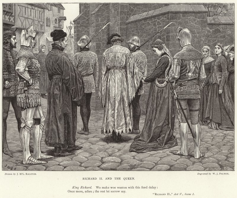 Ricardo II e a Rainha, Ricardo II, Ato V, Cena I de J.M.L. Ralston
