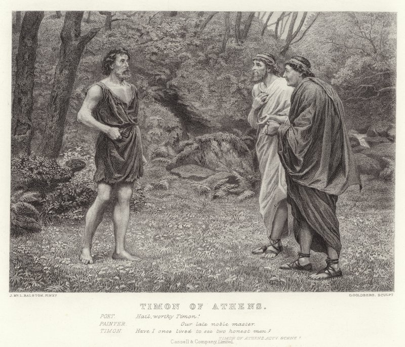 Timon de Atenas, Timon de Atenas, Ato V, Cena I de J.M.L. Ralston