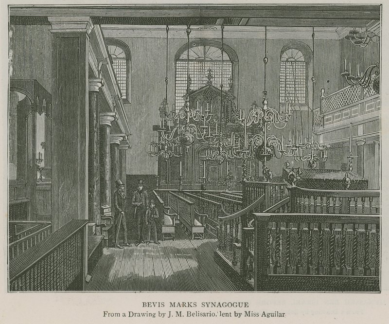 Bevis Marks Synagogue de J.M. Belisario