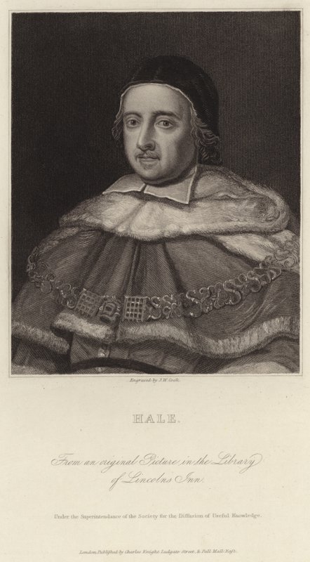 Sir Matthew Hale de J.W. Cook