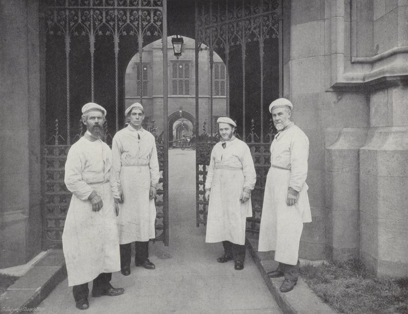 Limpadores de móveis da Câmara dos Comuns de J. Benjamin Stone