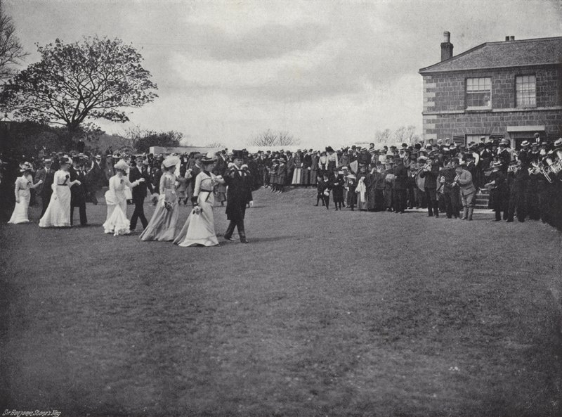 Helston Flora Day, a dança peluda de J. Benjamin Stone
