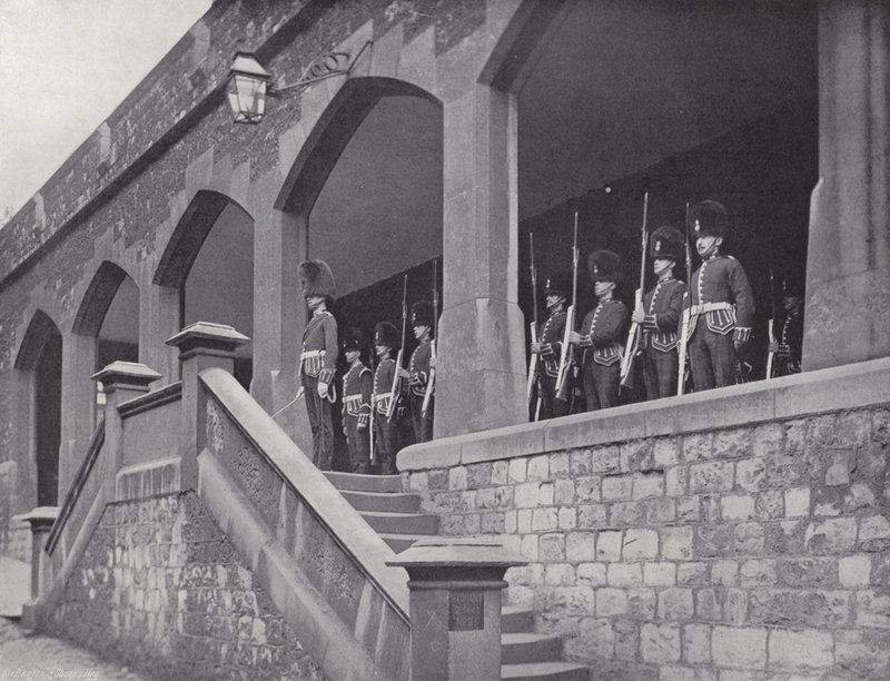 Bloqueando os Portões da Torre, saudando as Chaves de J. Benjamin Stone