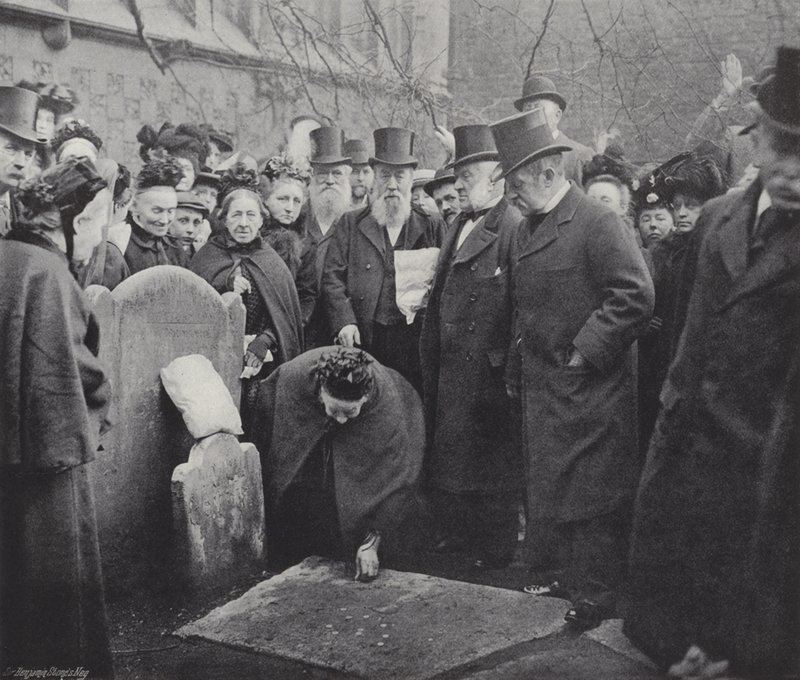 Pegando Sixpences em Smithfield de J. Benjamin Stone