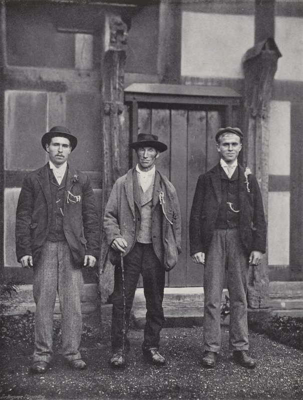 Stratford-on-Avon Mop, em pé para contratar de J. Benjamin Stone