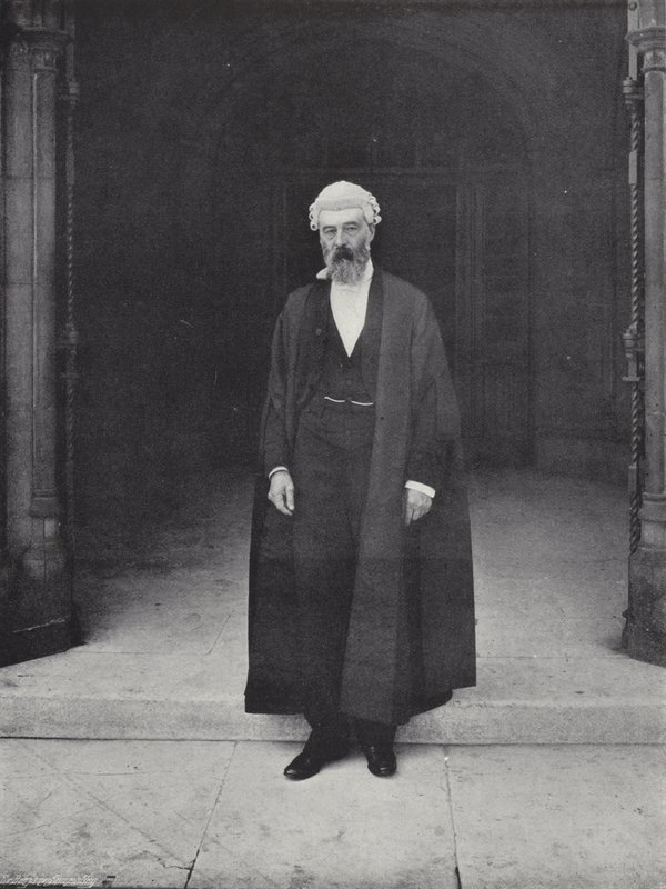 O funcionário da Câmara dos Comuns de J. Benjamin Stone
