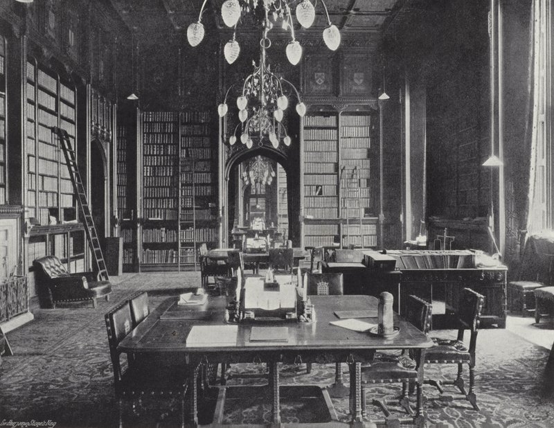 A Biblioteca da Câmara dos Lordes de J. Benjamin Stone
