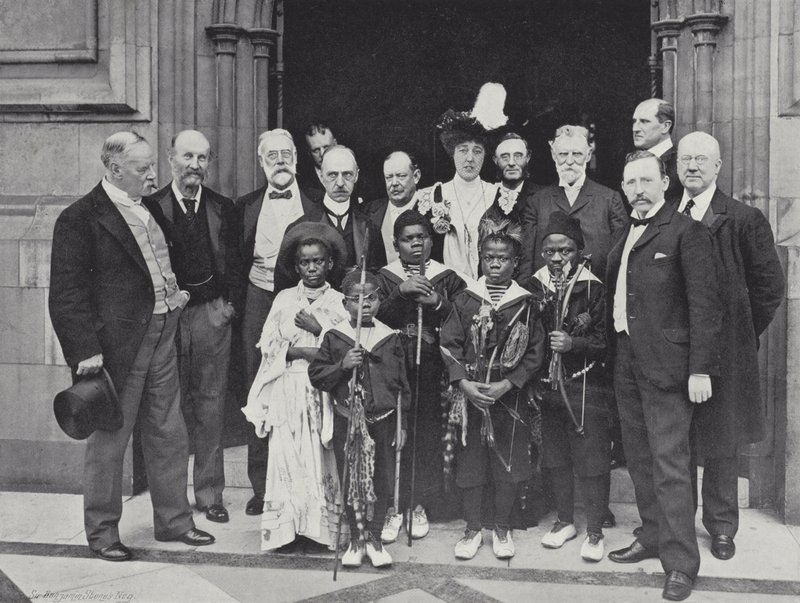 Os pigmies de J. Benjamin Stone
