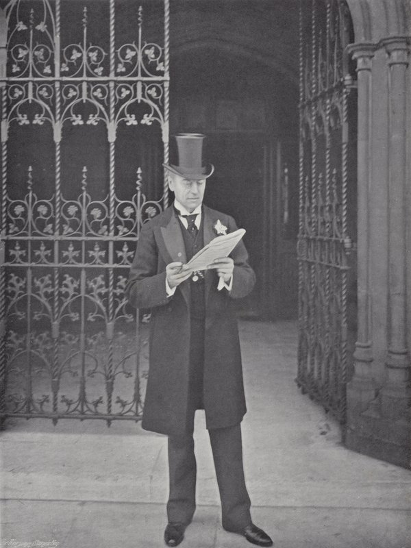 O certo Hon. Joseph Chamberlain de J. Benjamin Stone