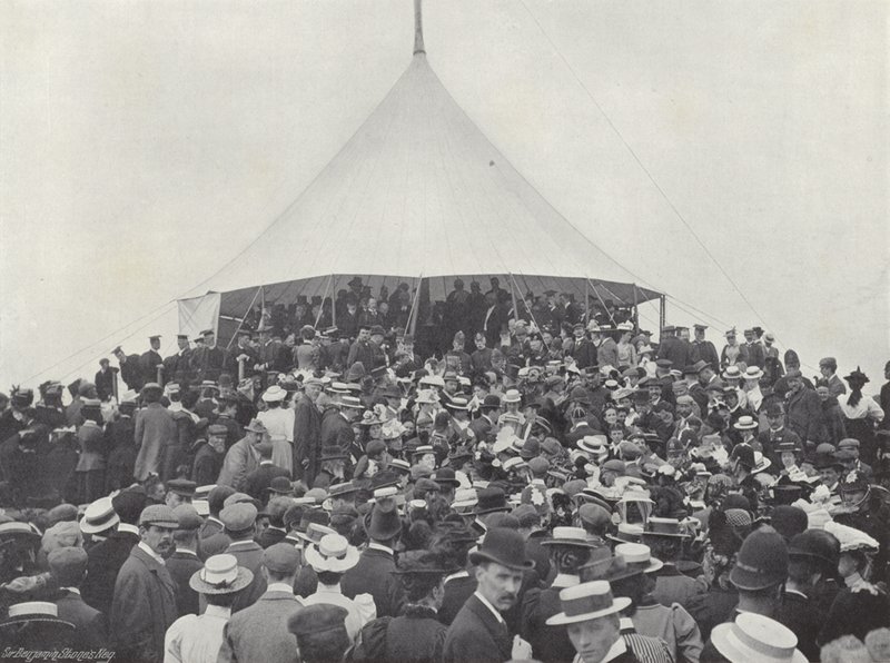 Dia de Tynwald, proclamando as leis de J. Benjamin Stone
