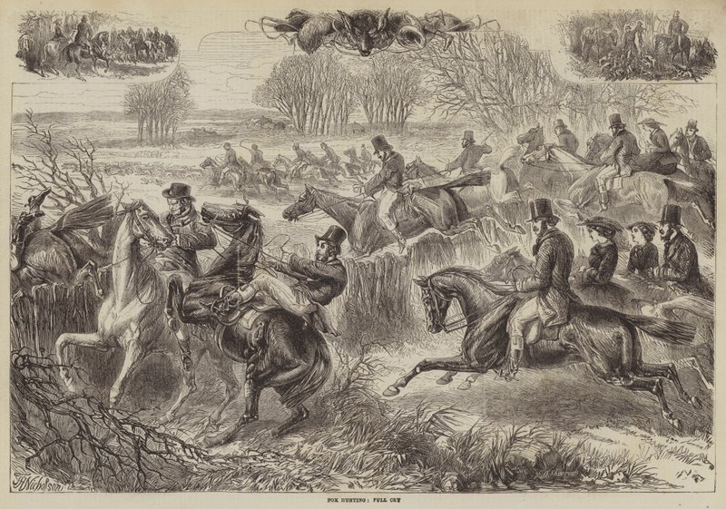 Caça à Raposa, Grito Cheia de J. H. Nicholson
