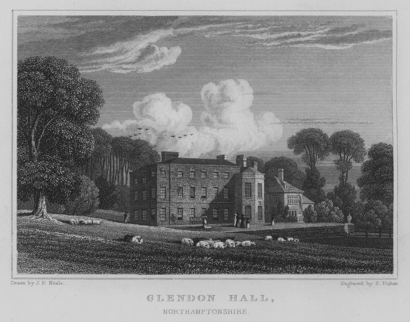 Glendon Hall, Northamptonshire de John Preston Neale