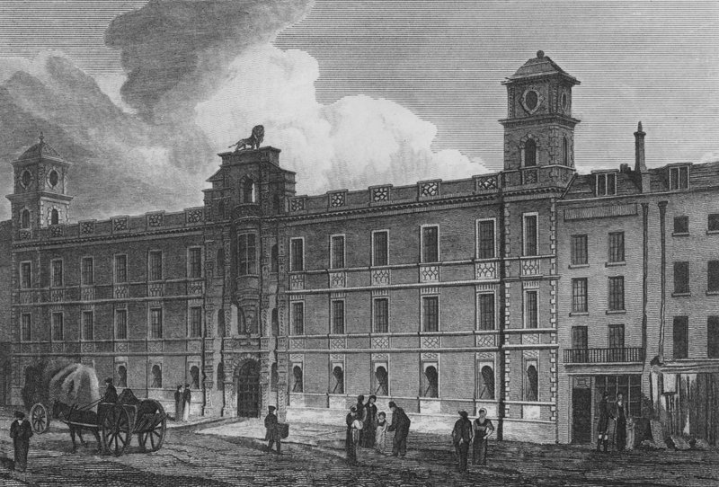 Northumberland House, Londres (gravura) de John Preston Neale
