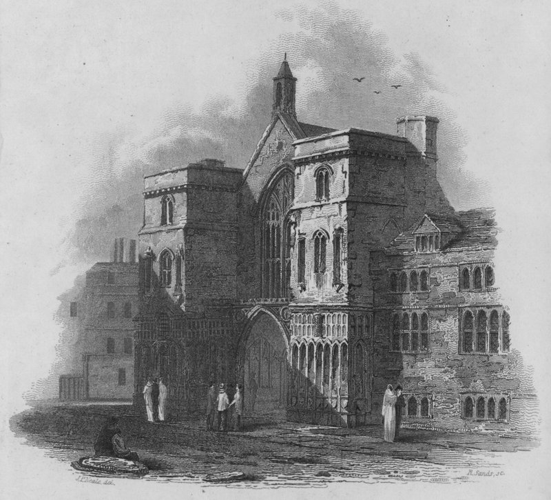 Westminster Hall (gravura) de John Preston Neale