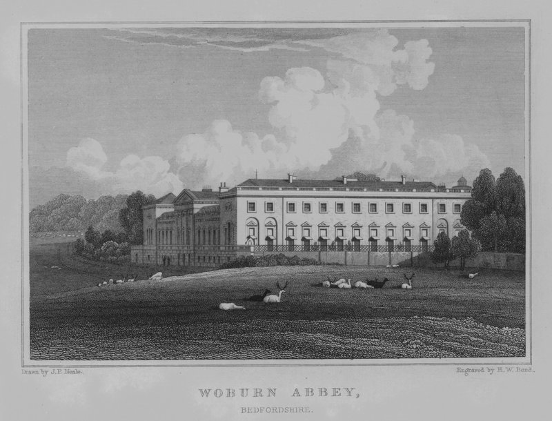 Abadia de Woburn, Bedfordshire de John Preston Neale