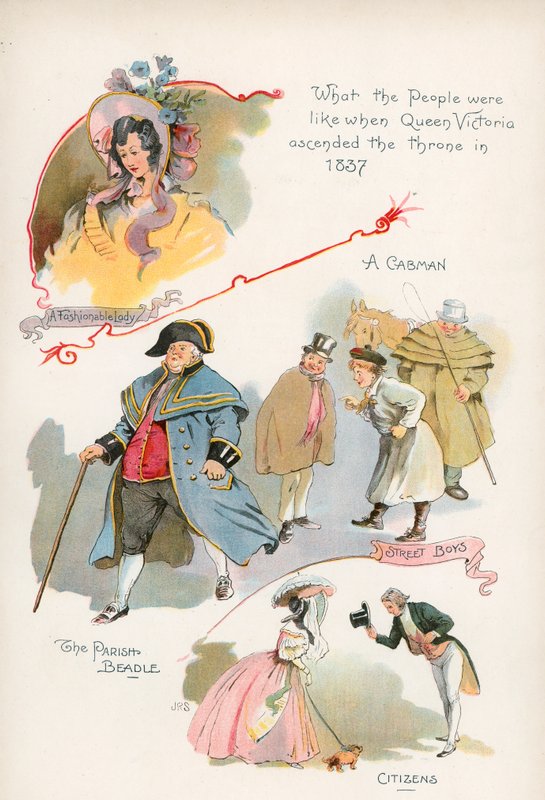 Pessoas em 1837 de J. R. Sinclair