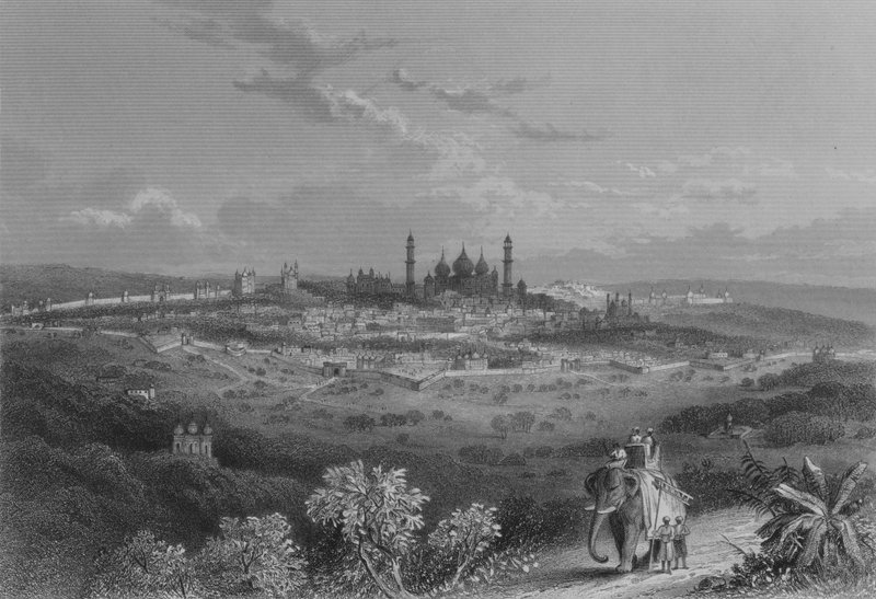 Delhi, Índia (gravura) de J Ramage