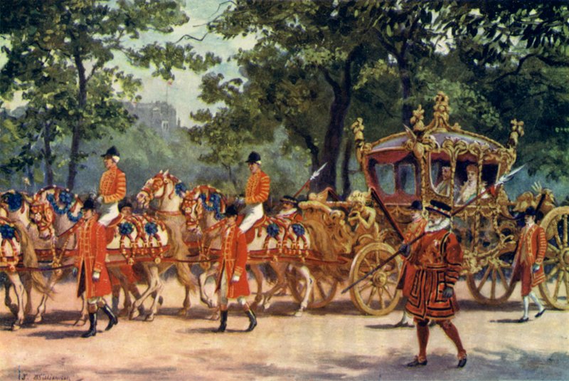 O Técnico de Coroação, Procissão de Coroação do Rei Eduardo VII de J. Williamson