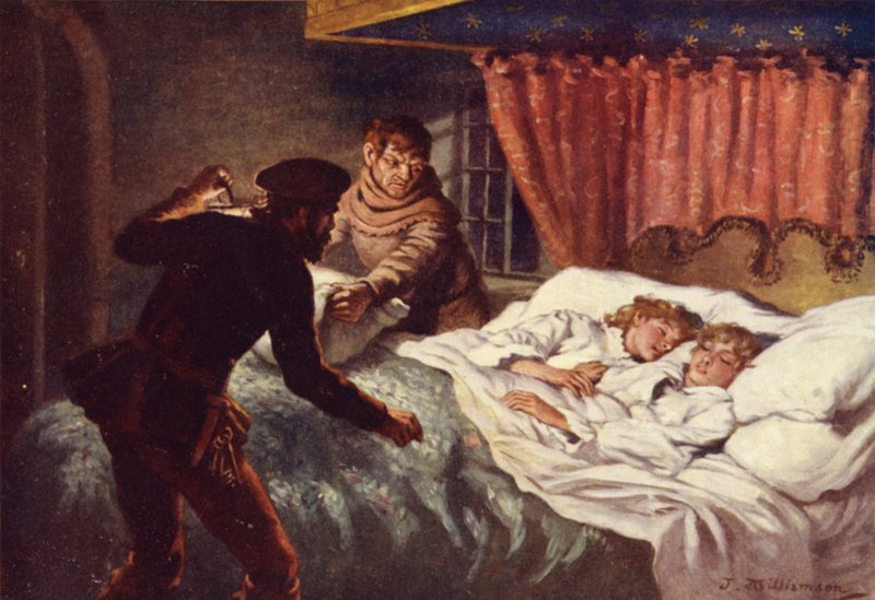 O Assassinato dos Pequenos Príncipes (cor litho) de J. Williamson